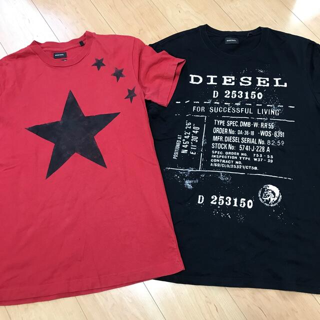 DIESEL(ディーゼル)のディーゼル　半袖Tシャツ 2枚まとめ売り レディースのトップス(Tシャツ(半袖/袖なし))の商品写真