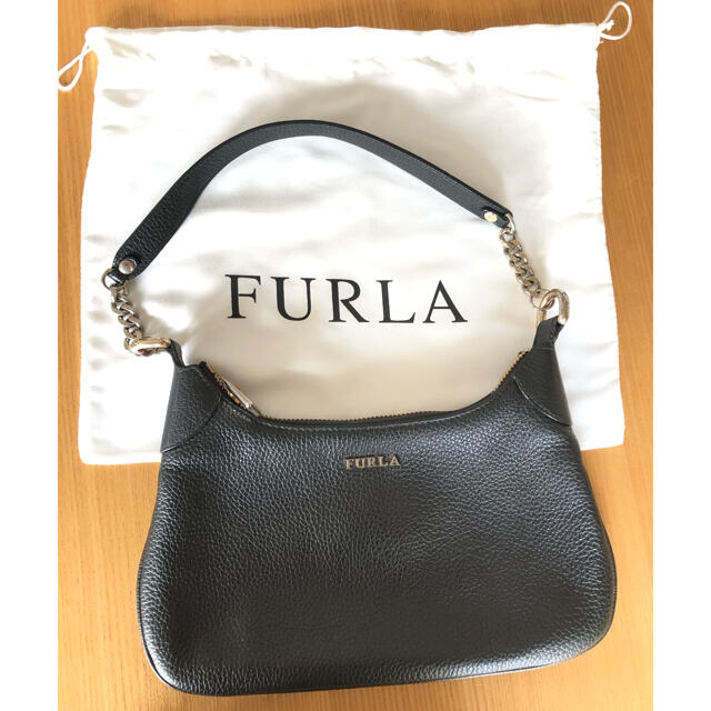 Furla(フルラ)のFURLA フルラ　ハンドバッグ　ワンハンドル　黒 レディースのバッグ(ハンドバッグ)の商品写真