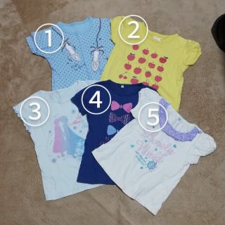 ベルメゾン(ベルメゾン)のTシャツまとめ売　120サイズ(Tシャツ/カットソー)