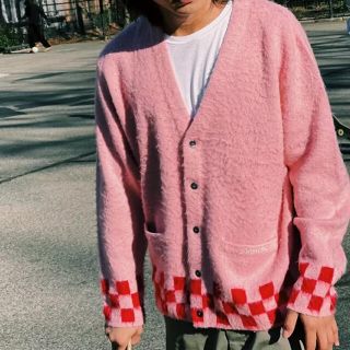 Supreme Brushed Checkerboard Cardigan | www.innoveering.net