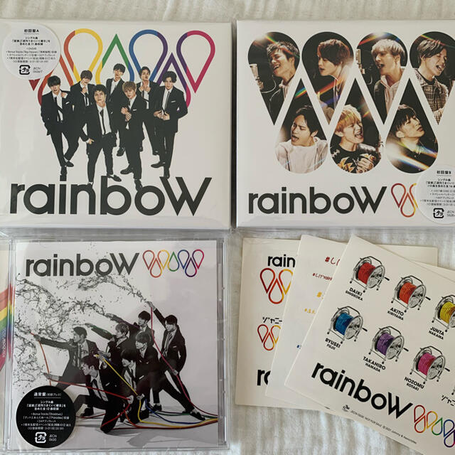 ジャニーズWEST「rainboW」初回盤AB通常盤 - アイドルグッズ