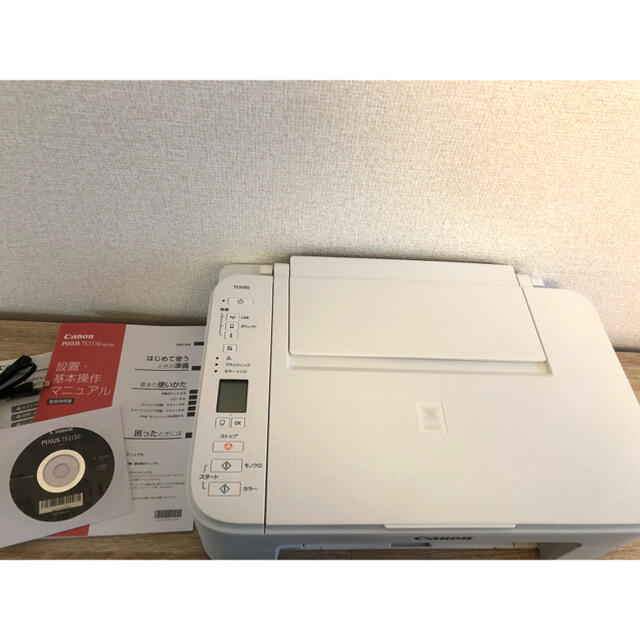 Canon Canon プリンター PIXUS TS3130S ホワイト Wi-Fi対応の通販 by m's shop｜キヤノンならラクマ