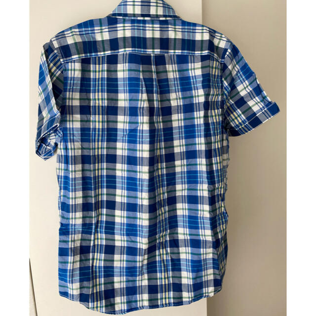 Abercrombie&Fitch(アバクロンビーアンドフィッチ)のアバクロ　半袖シャツ　新品　チェック メンズのトップス(シャツ)の商品写真