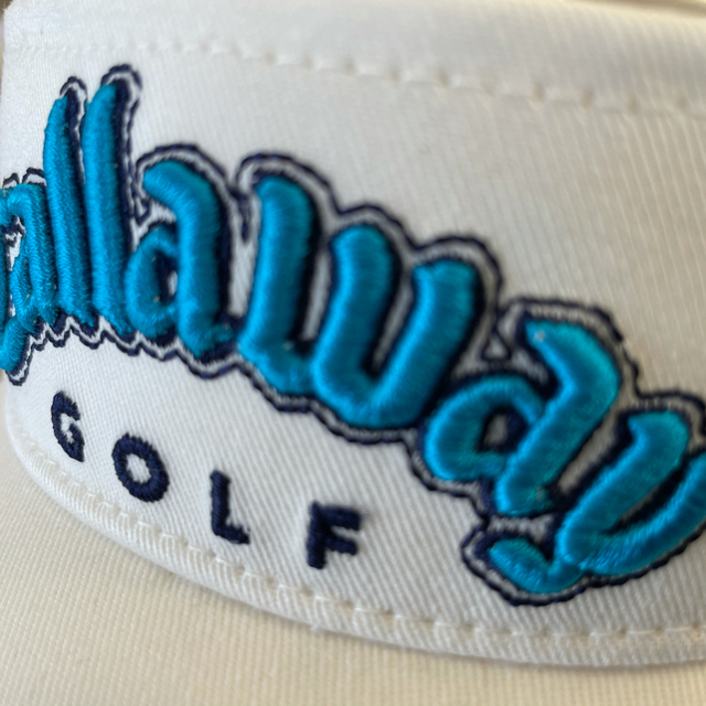 Callaway Golf(キャロウェイゴルフ)の『新品未使用品』キャロウェイ　ゴルフ　バイザー　タグ付き スポーツ/アウトドアのゴルフ(その他)の商品写真