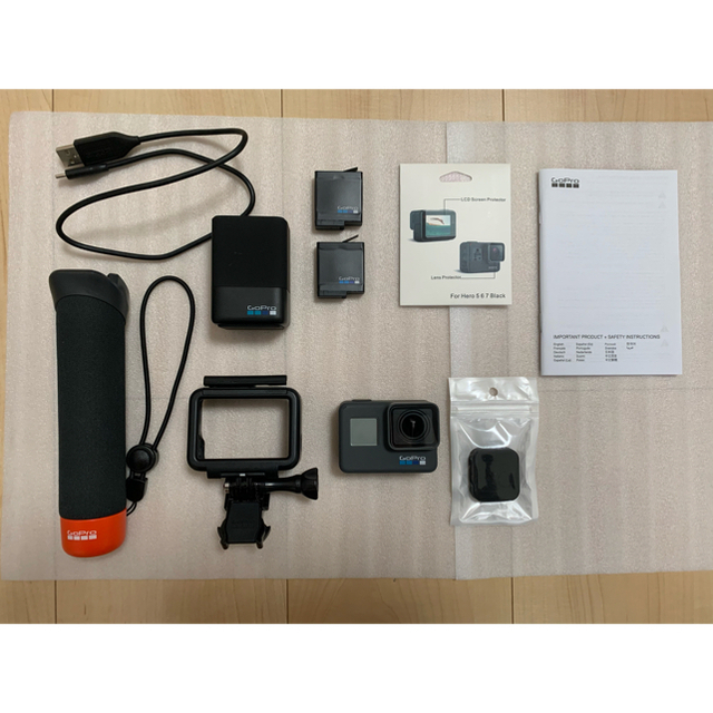 GoPro(ゴープロ)のGoPro Hero6 black スマホ/家電/カメラのカメラ(ビデオカメラ)の商品写真