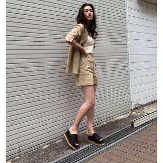 マウジー(moussy)のMOUSSY  リネンセットアップ(セット/コーデ)