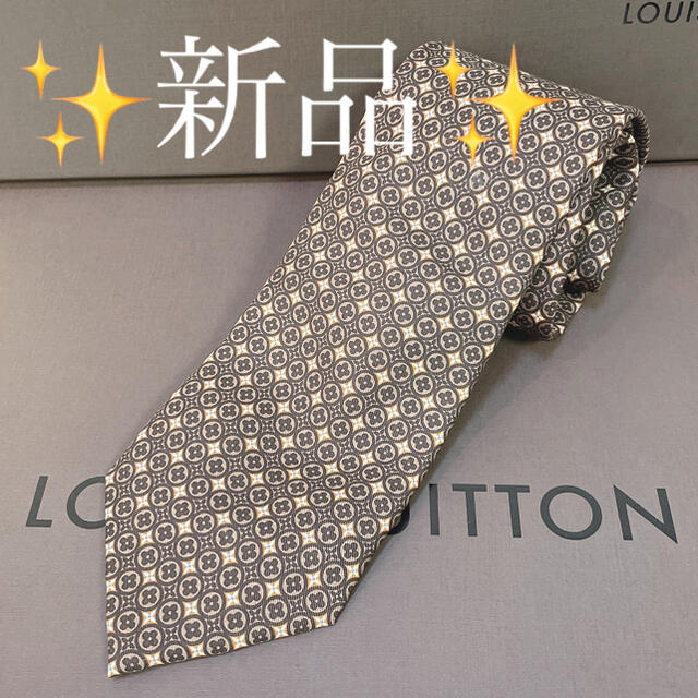 LOUIS VUITTON - ルイヴィトン モノグラム柄 ネクタイ 新品 本物の通販 ...