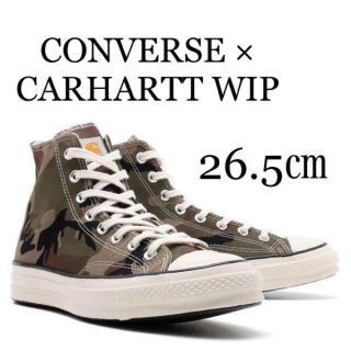 カーハート(carhartt)のCARHARTT WIP × CONVERSE CHUCK 70 HI(スニーカー)