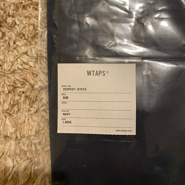 W)taps(ダブルタップス)のwtaps Tシャツ　新品未使用　サイズL ネイビー メンズのトップス(Tシャツ/カットソー(半袖/袖なし))の商品写真