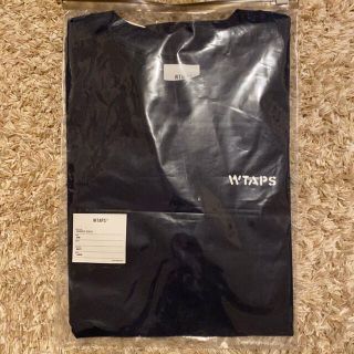 ダブルタップス(W)taps)のwtaps Tシャツ　新品未使用　サイズL ネイビー(Tシャツ/カットソー(半袖/袖なし))