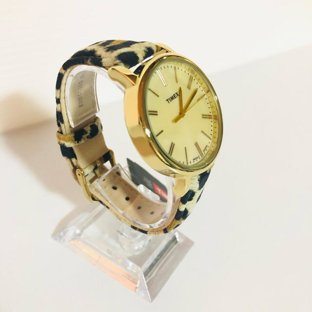 TIMEX(タイメックス)の格安！未使用品！　タイメックス　腕時計　アニマル柄　レディース レディースのファッション小物(腕時計)の商品写真