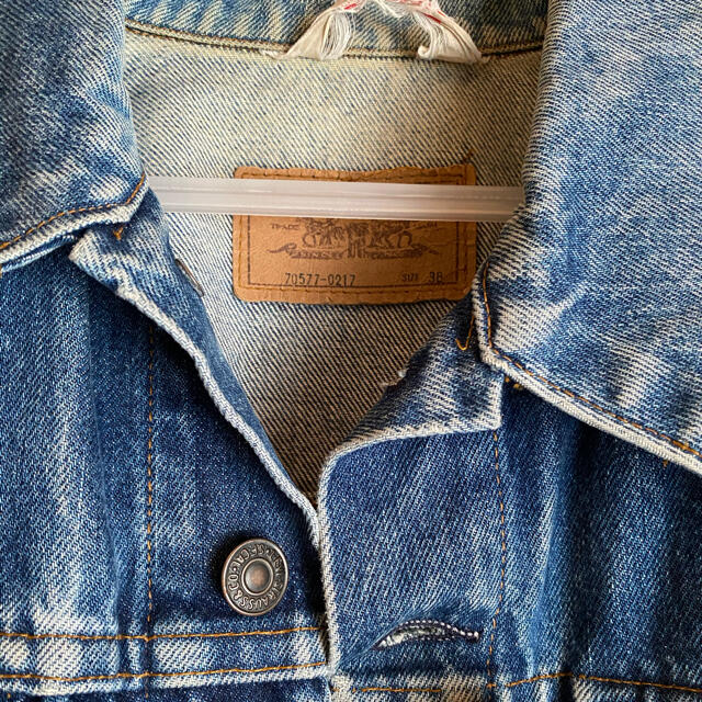 Levi's(リーバイス)のリーバイス　デニムジャケット　ショート　オレンジタグ メンズのジャケット/アウター(Gジャン/デニムジャケット)の商品写真