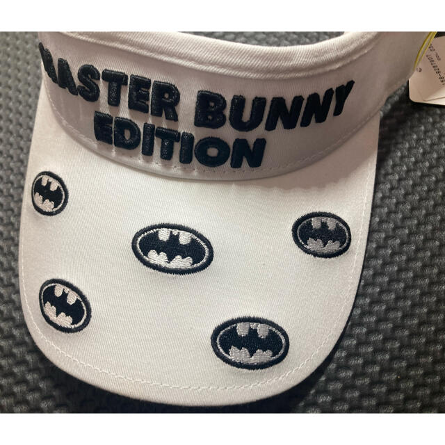 PEARLY GATES(パーリーゲイツ)の【ジーン 様専用品 】MASTER BUNNY EDITION バットマン  メンズの帽子(サンバイザー)の商品写真