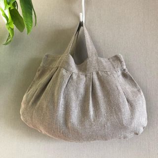 フォグリネンワーク(fog linen work)のフォグリネンワーク アンヌ ラウンドバッグ ナチュラル(トートバッグ)