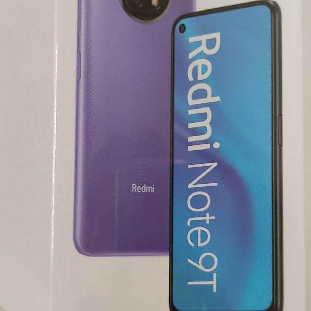 値下げxiaomi　redminote９T　５Gスマホ