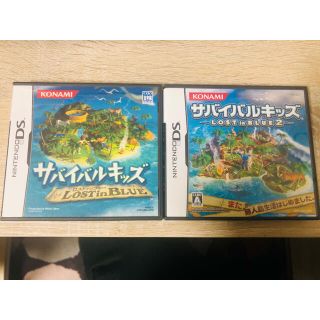 ニンテンドーDS(ニンテンドーDS)のDS サバイバルキッズ　2本セット(携帯用ゲームソフト)