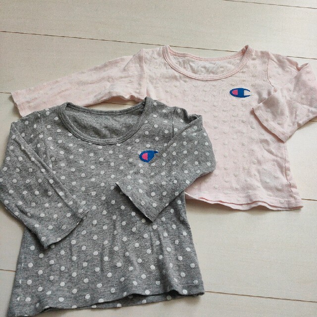 Champion(チャンピオン)のインナー シャツ  Champion キッズ/ベビー/マタニティのキッズ服女の子用(90cm~)(下着)の商品写真