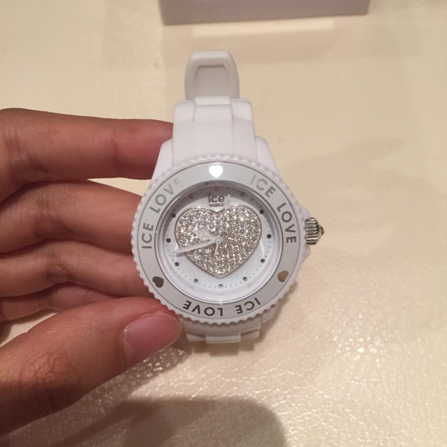 ice watch ice watch ice love white アイスウォッチの通販 by cherieNANA's shop｜アイスウォッチ ならラクマ