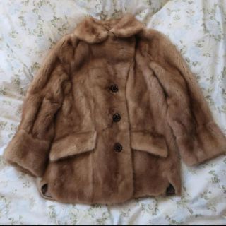 お値下げ vintageミンクコート美品 塩野かれんさん私物