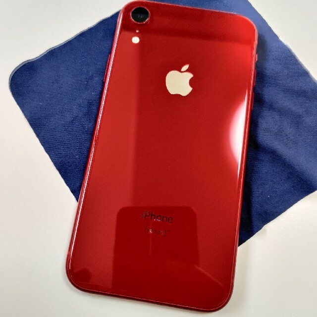 iPhone XR RED 64GB simフリー