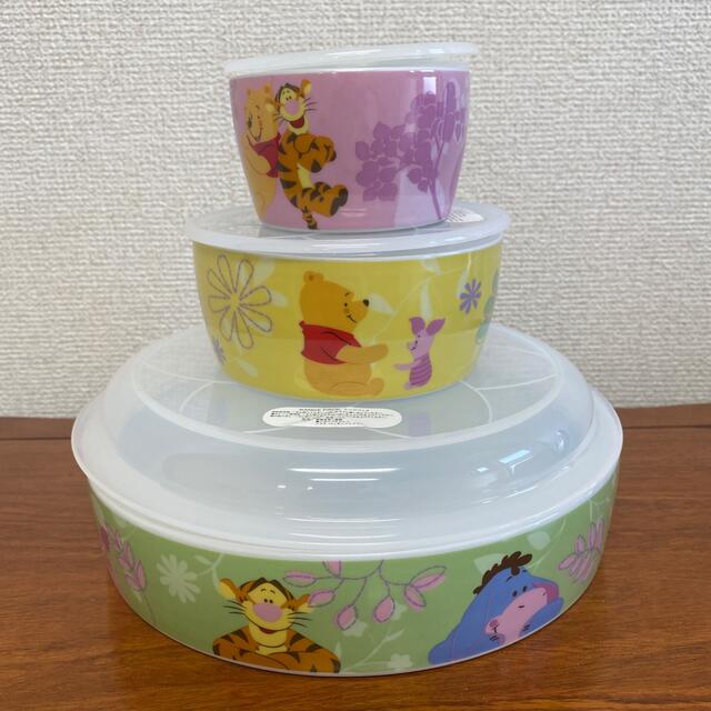 クマのプーさん 陶器セット レンジパック ねむ クマのプーさん 陶器セット レンジパック ねむ
