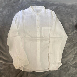 ムジルシリョウヒン(MUJI (無印良品))の無印良品 リネン バンドカラーシャツ(シャツ)