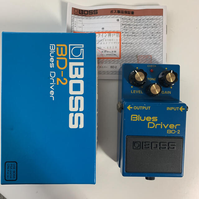 BOSS(ボス)の1998年製 BD-2 (Blues Driver)ブルースドライバー 楽器のギター(エフェクター)の商品写真