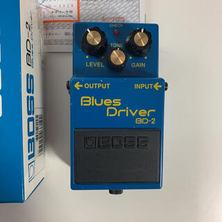 ボス(BOSS)の1998年製 BD-2 (Blues Driver)ブルースドライバー(エフェクター)