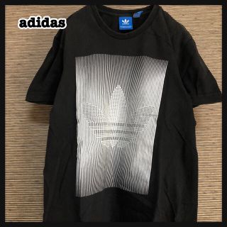 アディダス(adidas)の【アディダス】半袖Tシャツ トレフォイルロゴ　デカロゴ　ビッグプリント　59(Tシャツ/カットソー(半袖/袖なし))