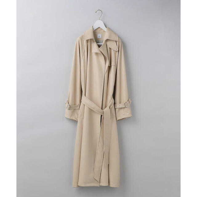 BEAUTY&YOUTH UNITED ARROWS(ビューティアンドユースユナイテッドアローズ)の＜6(ROKU)＞FAKE LEATHER TRENCH COAT/コート レディースのジャケット/アウター(ロングコート)の商品写真