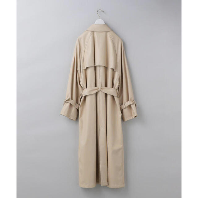 BEAUTY&YOUTH UNITED ARROWS(ビューティアンドユースユナイテッドアローズ)の＜6(ROKU)＞FAKE LEATHER TRENCH COAT/コート レディースのジャケット/アウター(ロングコート)の商品写真