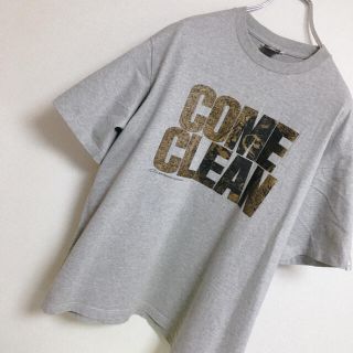 ナイトレイド(nitraid)のナイトレイド　Tシャツ　グレー　古着　フロントロゴ　XL メンズ(Tシャツ/カットソー(半袖/袖なし))