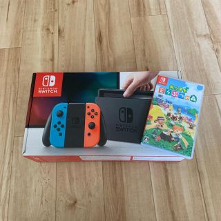 ニンテンドースイッチ(Nintendo Switch)のNintendo Switch本体 あつまれどうぶつの森(家庭用ゲーム機本体)