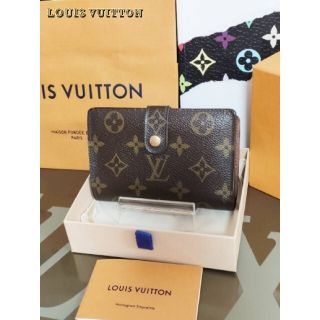 ルイヴィトン(LOUIS VUITTON)の専用　ヴィトン ヴィエノワ がま口 折財布 モノグラム 超美品 【鑑定済】(財布)