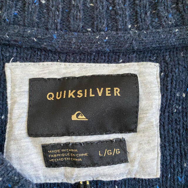 QUIKSILVER(クイックシルバー)の美品　QUICKSLIVER セーター メンズのトップス(ニット/セーター)の商品写真