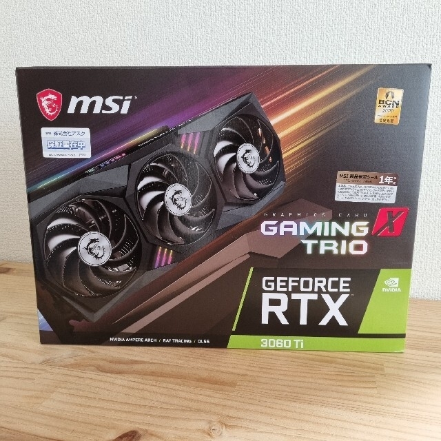 ☆MSI GeForce RTX 3060 Ti GAMING X TRIO