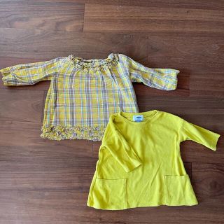 オールドネイビー(Old Navy)のオールドネイビー　90サイズ　女の子トップスセット　保育園着(Tシャツ/カットソー)