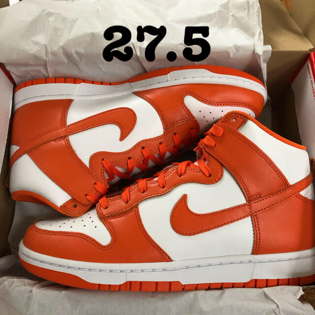 NIKE DUNK HIGH "Orange Blaze"