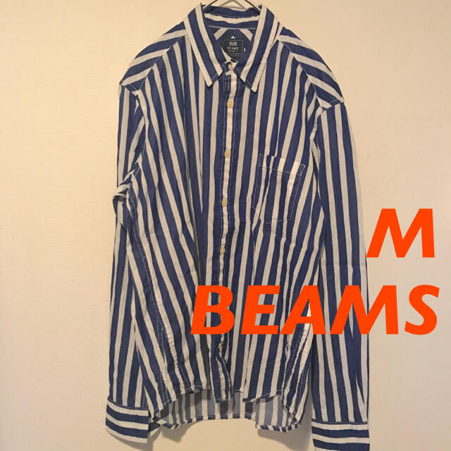 BEAMS(ビームス)のUSED ★ men's  ビームス　BEAMS  ストライプシャツ メンズのトップス(シャツ)の商品写真