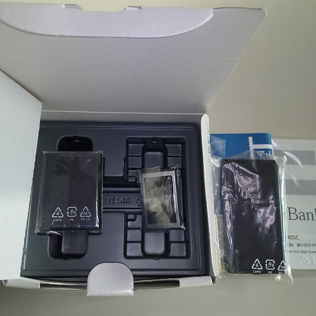 Softbank(ソフトバンク)の 740SC SIMフリー 黒 スマホ/家電/カメラのスマートフォン/携帯電話(携帯電話本体)の商品写真