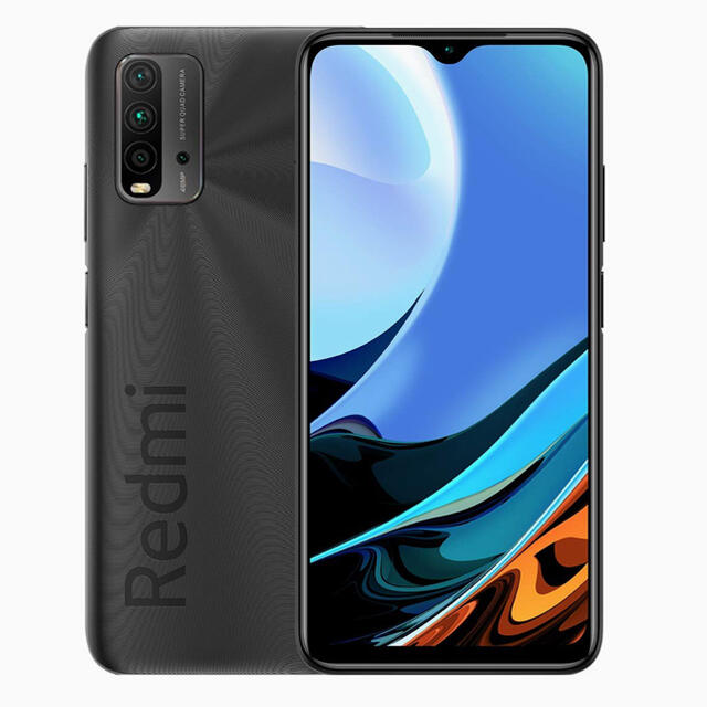 ANDROID(アンドロイド)のXiaomi Redmi9T Carbon Gray 64GB SIMフリー スマホ/家電/カメラのスマートフォン/携帯電話(スマートフォン本体)の商品写真