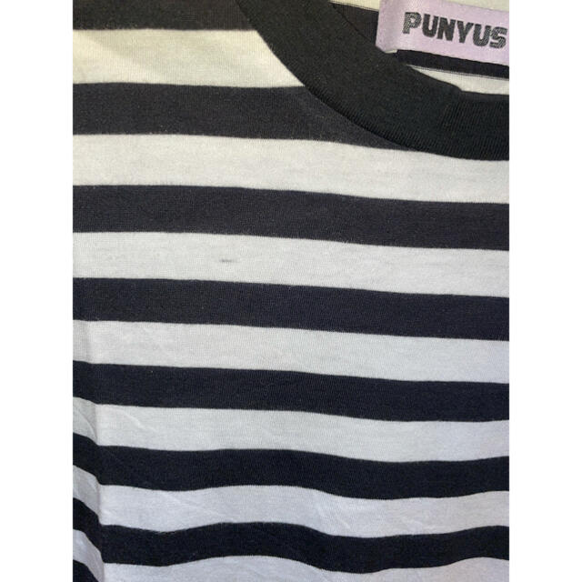 PUNYUS(プニュズ)の【ワケアリ美品】PUNYUS ボーダー ロングTシャツ サイズ1 メンズのトップス(Tシャツ/カットソー(七分/長袖))の商品写真