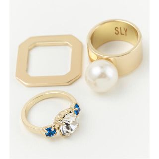 スライ(SLY)のSLY リング 3点セット(リング(指輪))