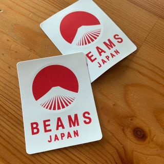 ビームス(BEAMS)のBEAMSステッカー2枚⭐️(ステッカー)