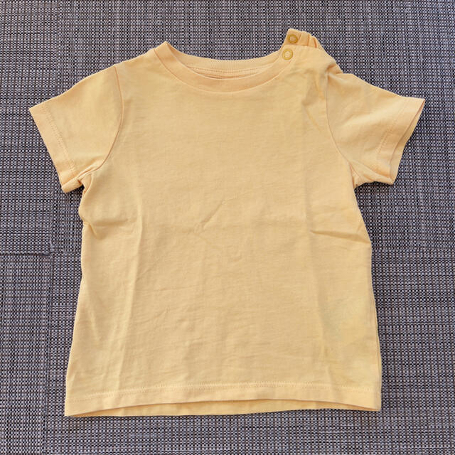 H&M(エイチアンドエム)のH&M とら柄 オーバーオール ズボン Tシャツ ロンパース2枚　セット キッズ/ベビー/マタニティのベビー服(~85cm)(ロンパース)の商品写真