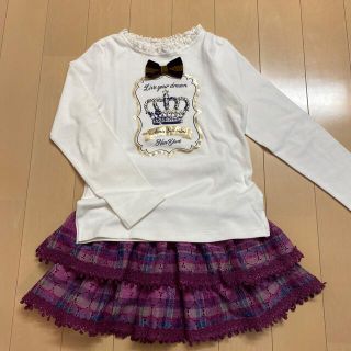 アナスイミニ(ANNA SUI mini)のANNA SUImini 140【極美品】♡2点セット♡(Tシャツ/カットソー)