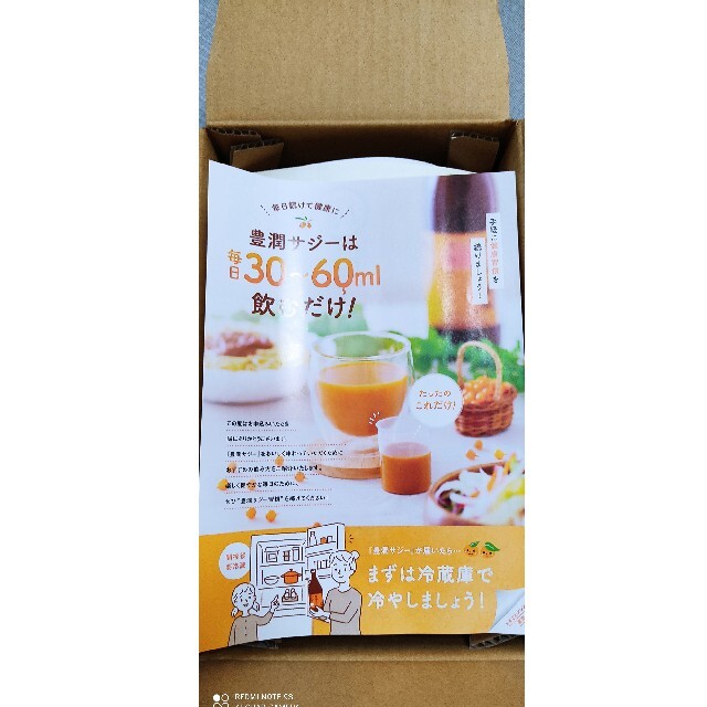 豊潤　サジー　柑橘ブレンド　1000ml　フィネス 食品/飲料/酒の健康食品(その他)の商品写真