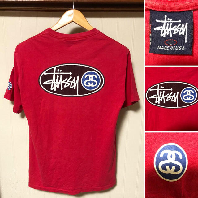 【希少品】早い者勝ちOLD STUSSY USA製　ステューシー シャツ 半袖