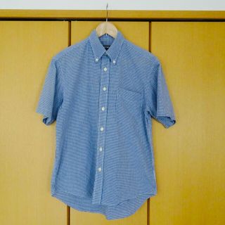 ユニクロ(UNIQLO)のユニクロ・メンズシャツ・ブルー(シャツ)