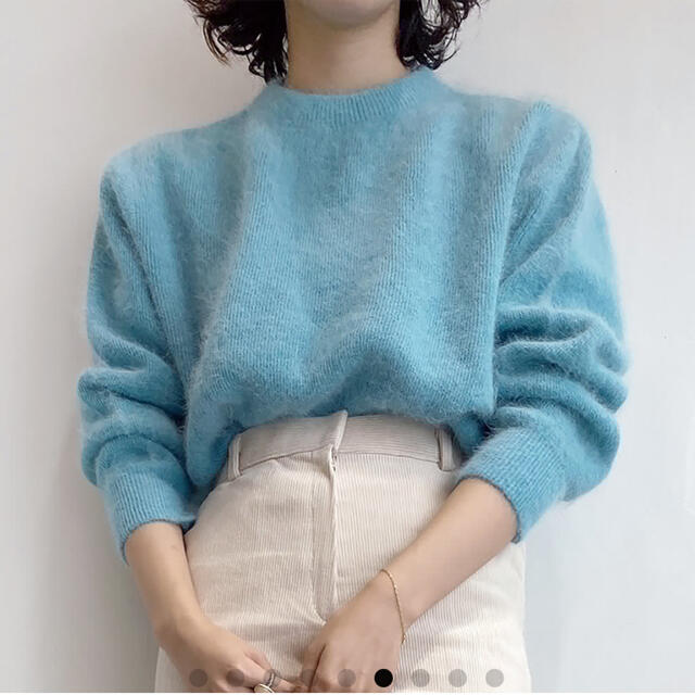 nugu mue angora warm knit